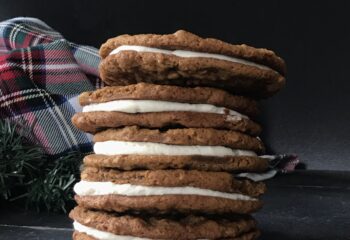 6ct GINGERBREAD OATMEAL CREAM PIES