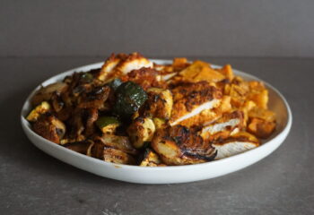 ITALIAN CHICKEN BREAST WITH ROASTED VEGGIES